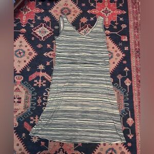 Title Nine Striped Sleeveless Dress with Pickets